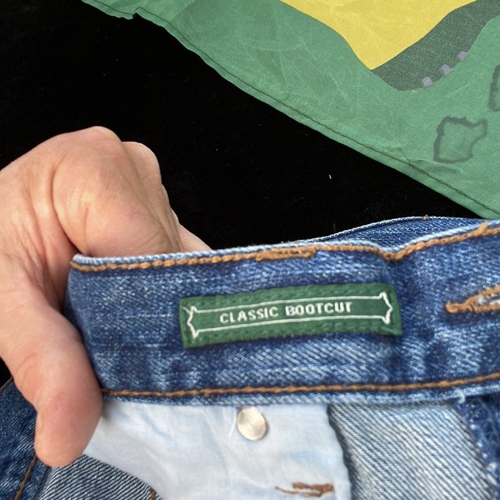 Lauren Jeans Company Ralph Lauren Classic Bootcut Denim Blue Jeans Womens 10 - Picture 12 of 16